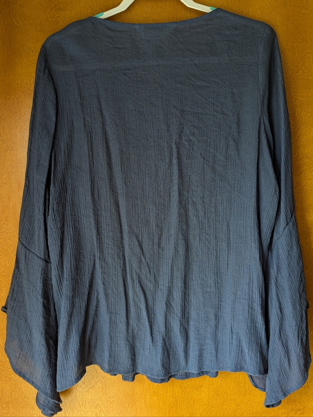 Tantrums Navy Flowy Tunic - Picture 2 of 7